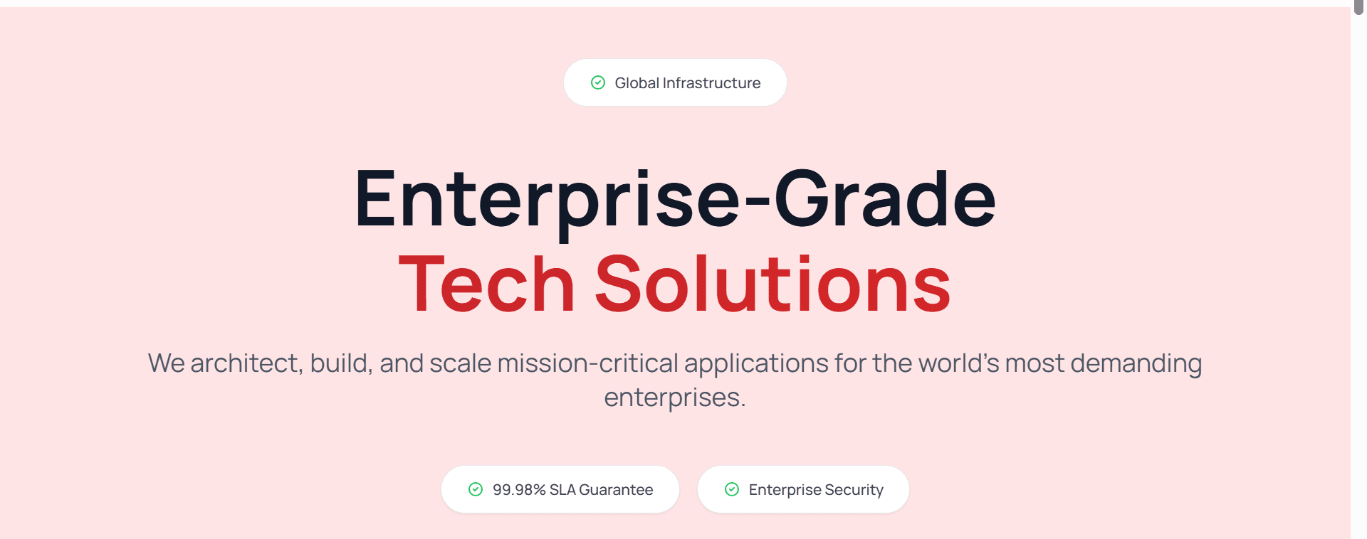 Glidex Technologies — software development company revamp