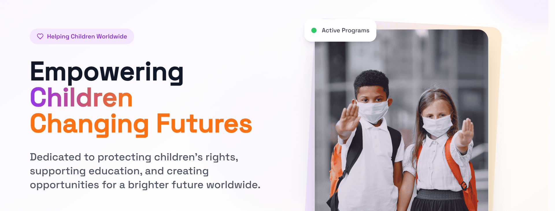 Helping Children Inc. — global child support NGO