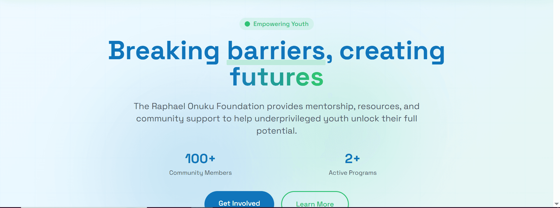Raphael Onuku Foundation — education empowerment NGO