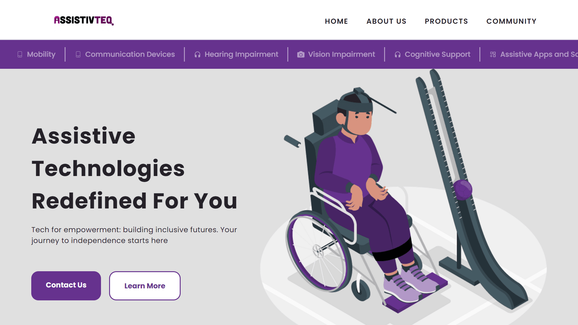 AssistivTeq — technology for empowerment and inclusion
