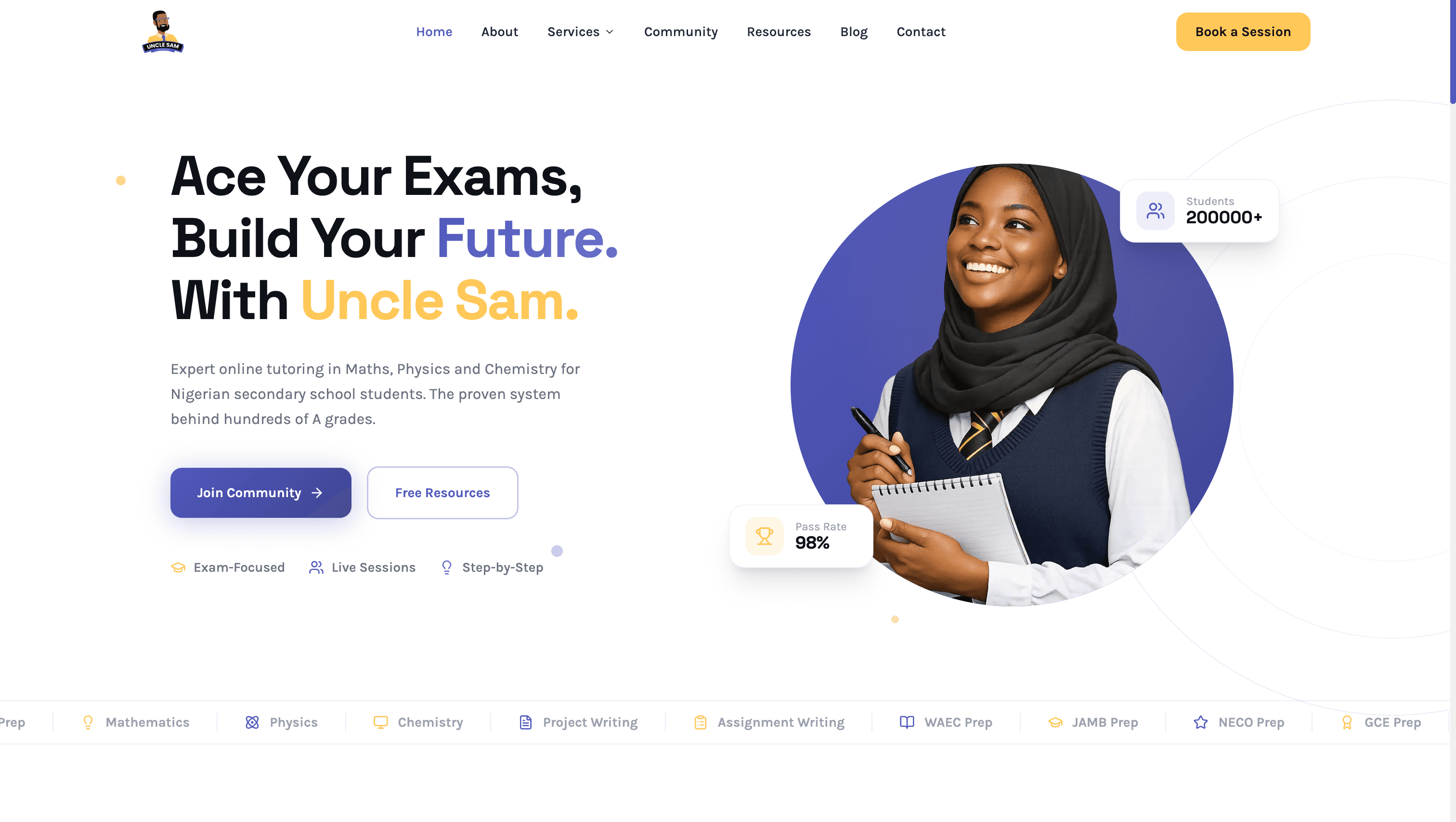 Uncle Sam Tutorials — education resources and digital products